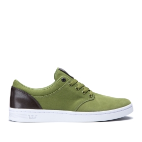 Dámské Nízké Boty Supra CHINO COURT Zelene | CZ-97676